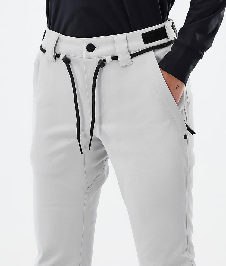Dope Tigress W Snowboard Pants Women Light Grey Renewed