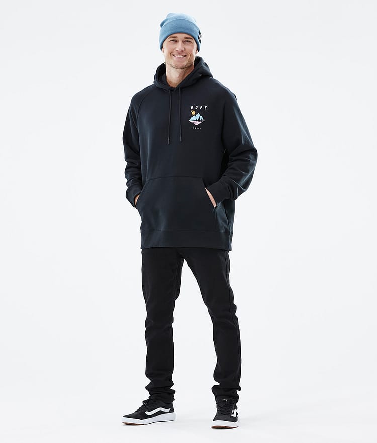 Dope Common 22 Hoodie Men 2X-Up Black