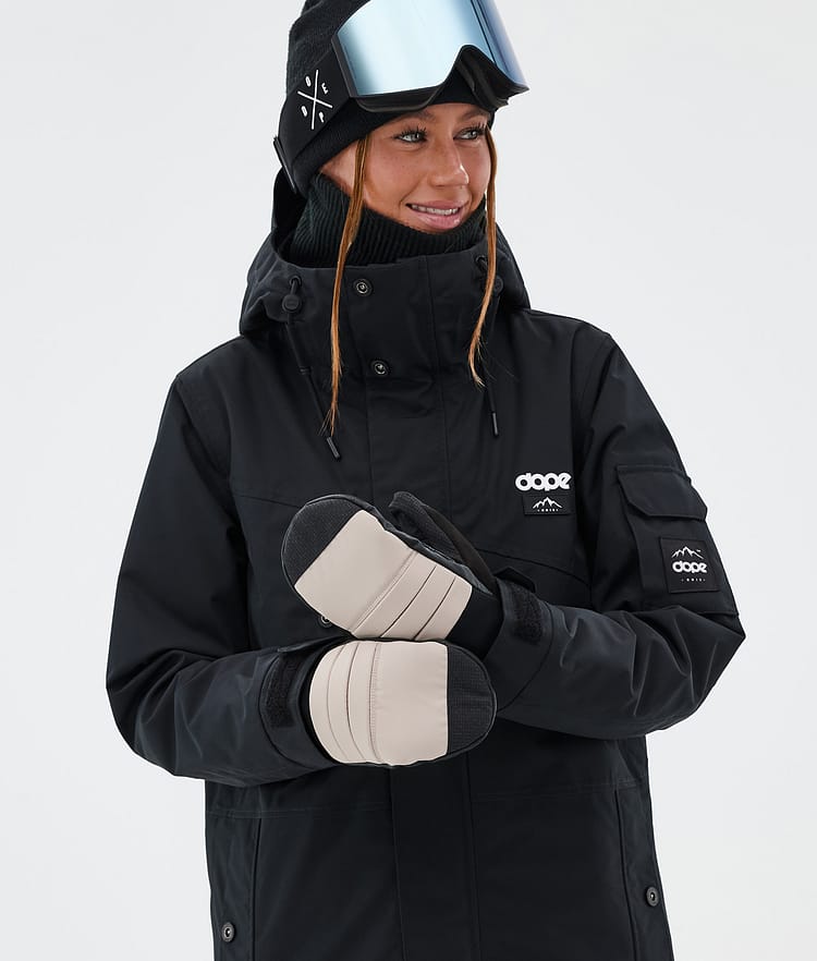 Dope Ace Snow Mittens Yellow
