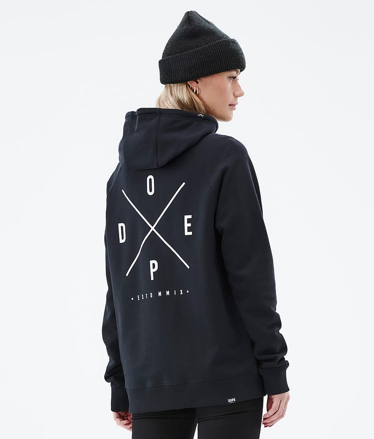 Dope Common W 22 Hoodie Women 2X-Up Black
