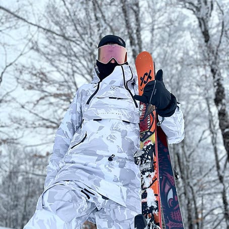 Dope Akin Snowboard Jacket Men Metal Blue Renewed
