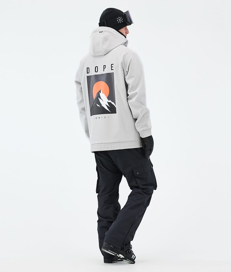 Dope Yeti Ski Jacket Men Aphex Light Grey