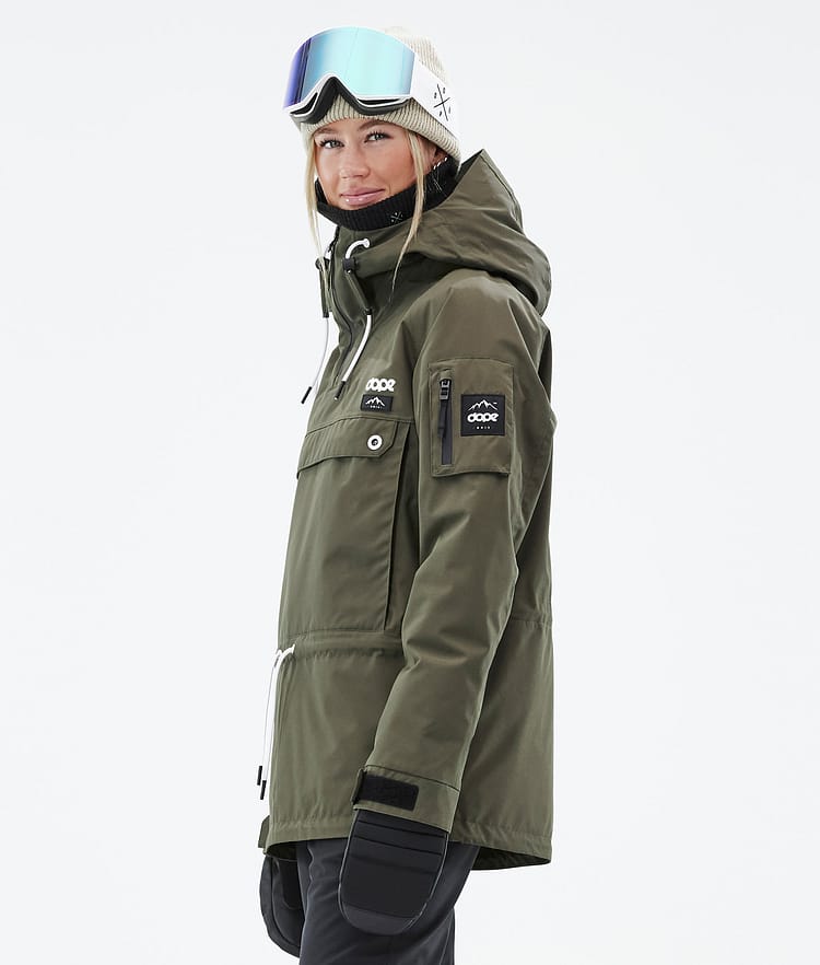 Dope Annok W Snowboard Jacket Women Soft Green Renewed