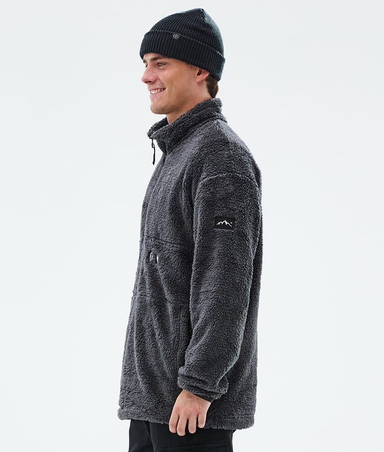 Dope Pile Fleece Sweater Men Moss Green
