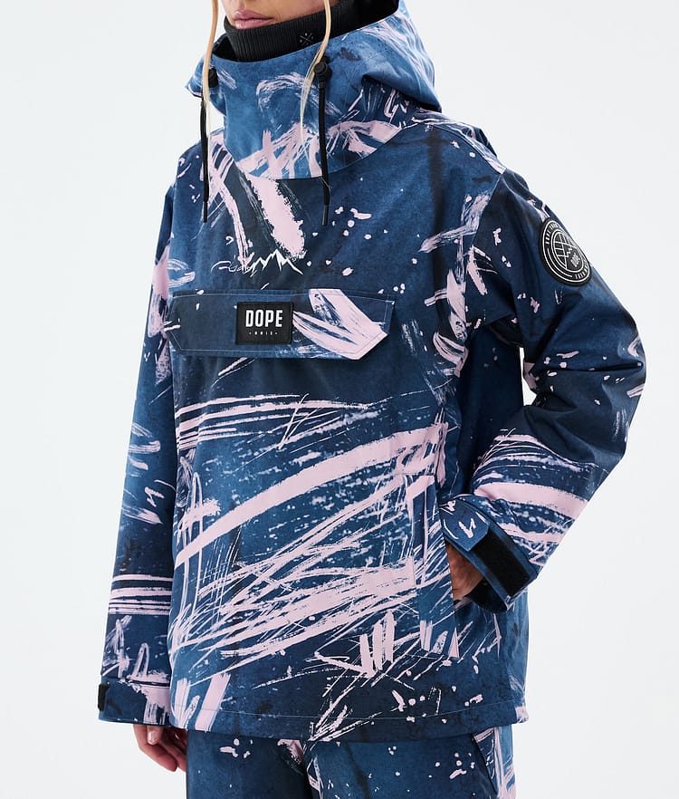 Dope Blizzard W Snowboard Jacket Women Punk Blue