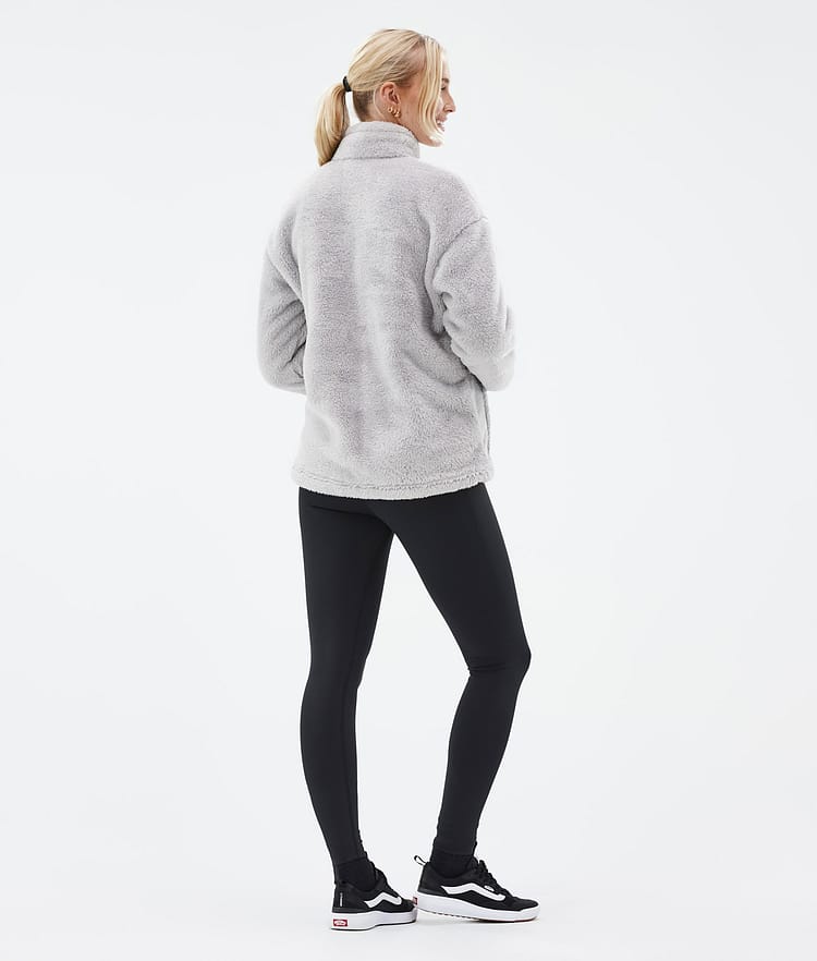 Dope Pile W Fleece Sweater Women Faded Green