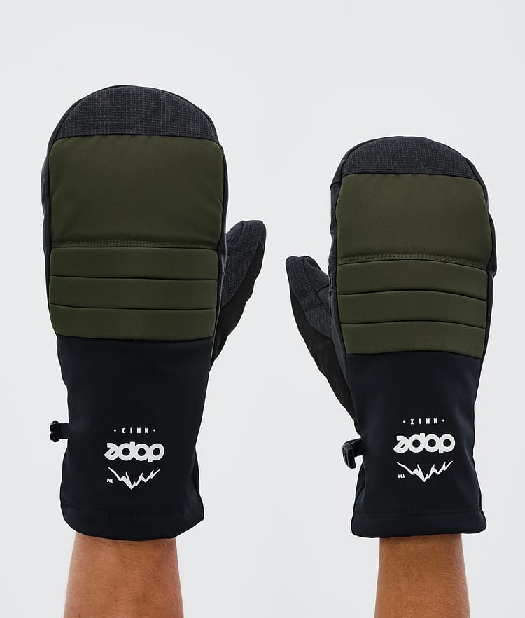 Dope Ace Snow Mittens Yellow