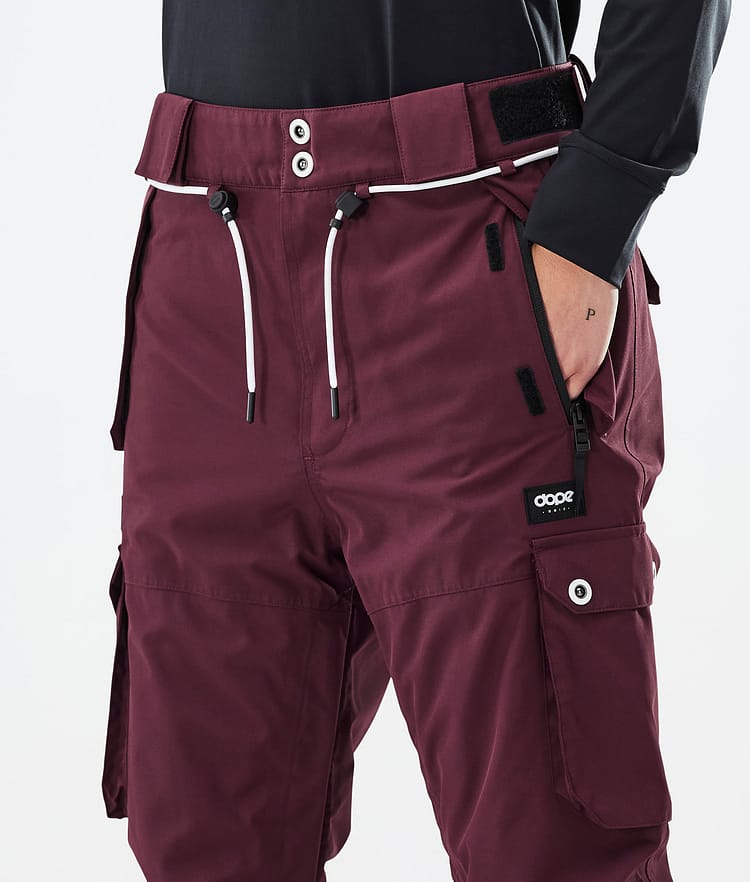 Dope Iconic W Snowboard Pants Women Scribble Purple