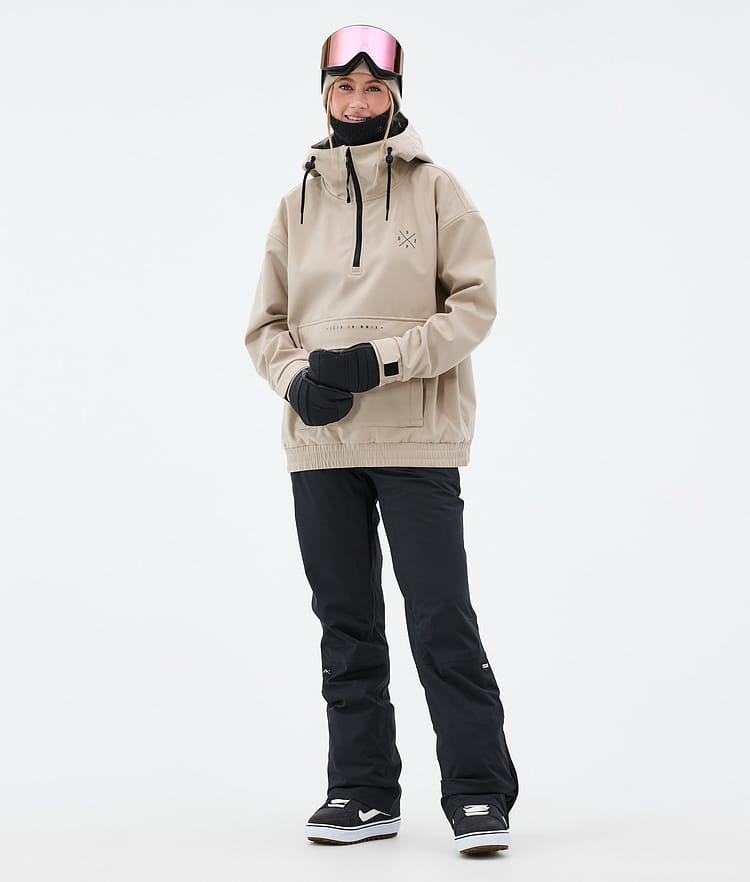 Dope Cyclone W Snowboard Jacket Women Light Grey Renewed