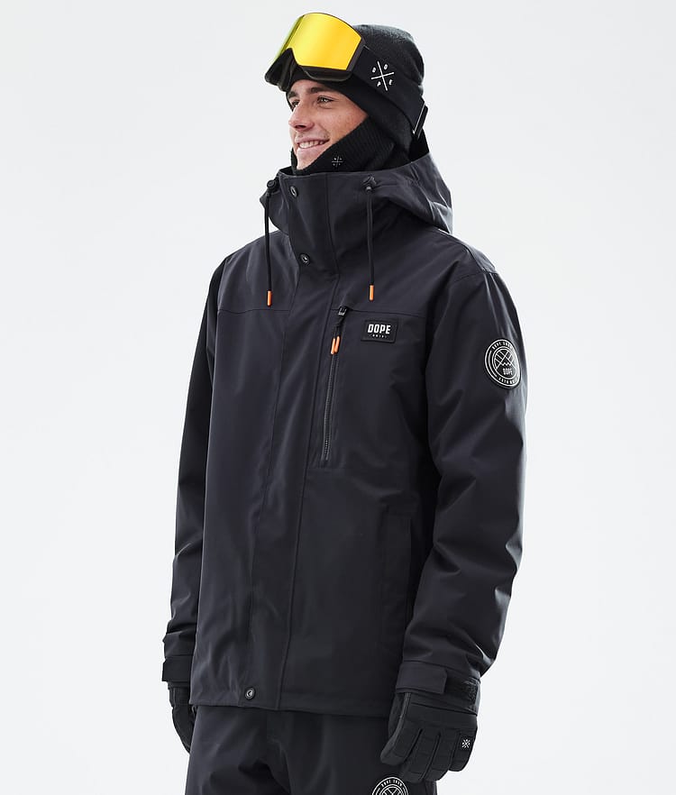 Dope Blizzard Full Zip Snowboard Jacket Men Olive Green Renewed