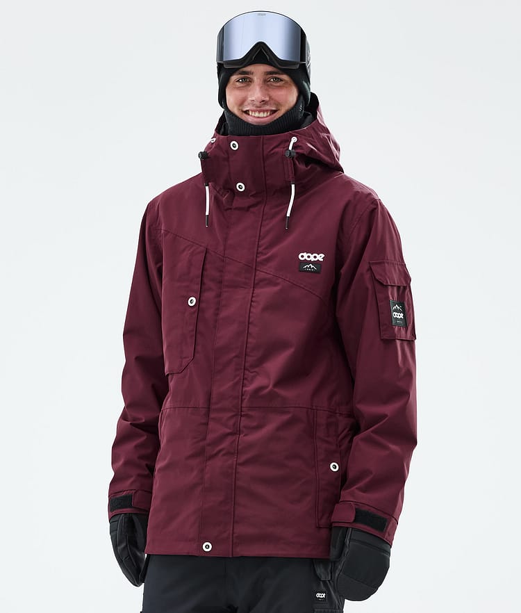 Dope Adept Snowboard Jacket Men Whitish Renewed