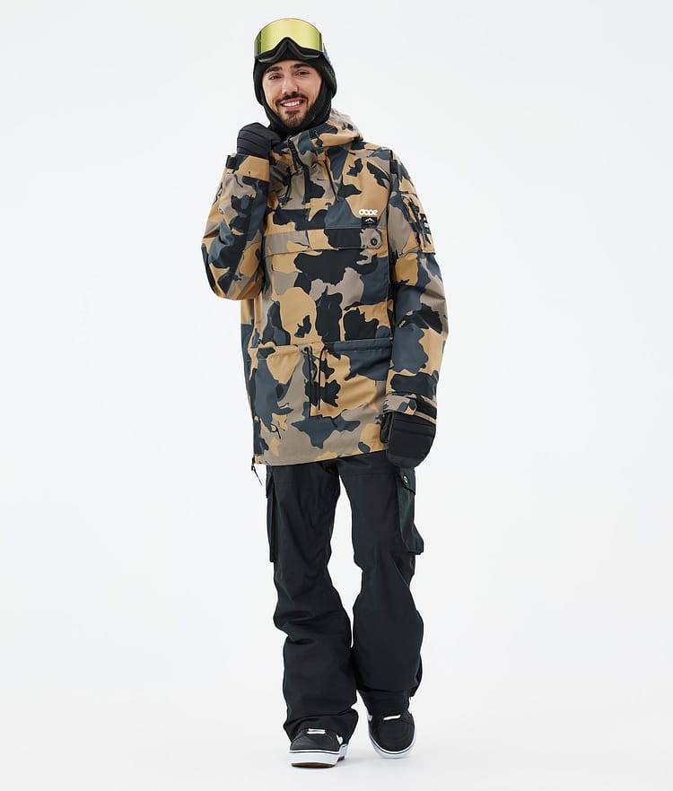Dope Annok Snowboard Jacket Men Walnut Camo Renewed