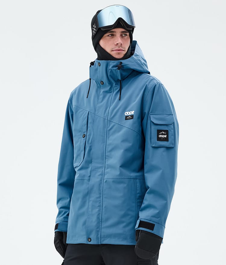 Dope Adept Snowboard Jacket Men Whitish Renewed
