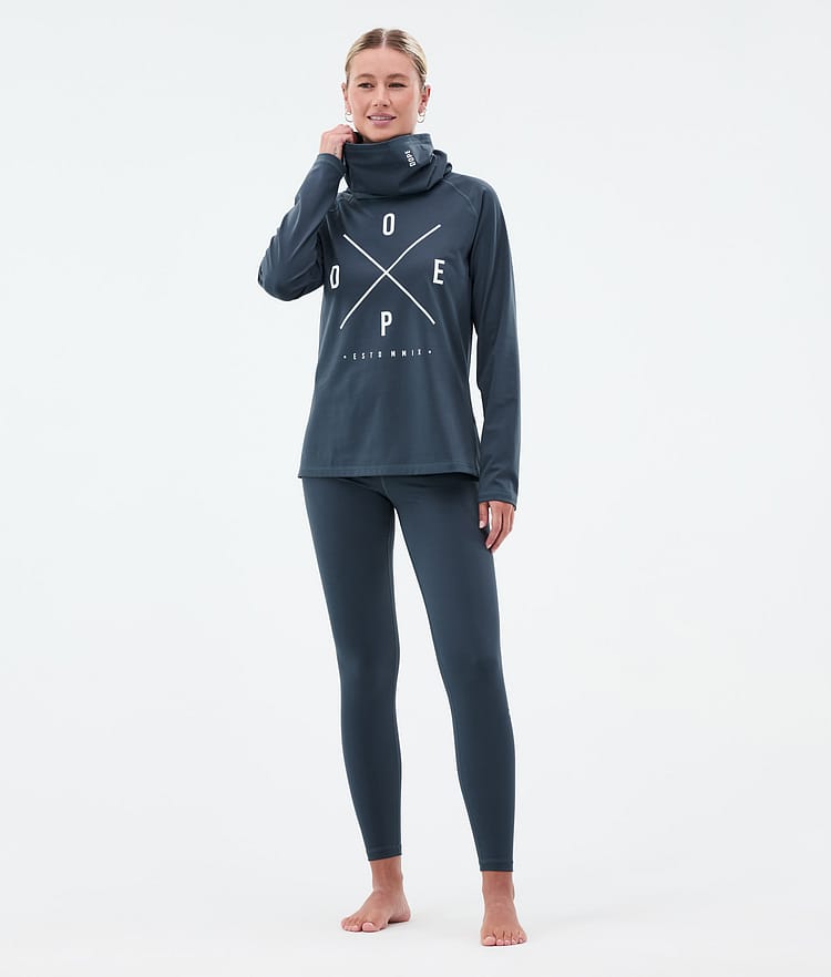 Dope Snuggle W Base Layer Top Women 2X-Up Metal Blue
