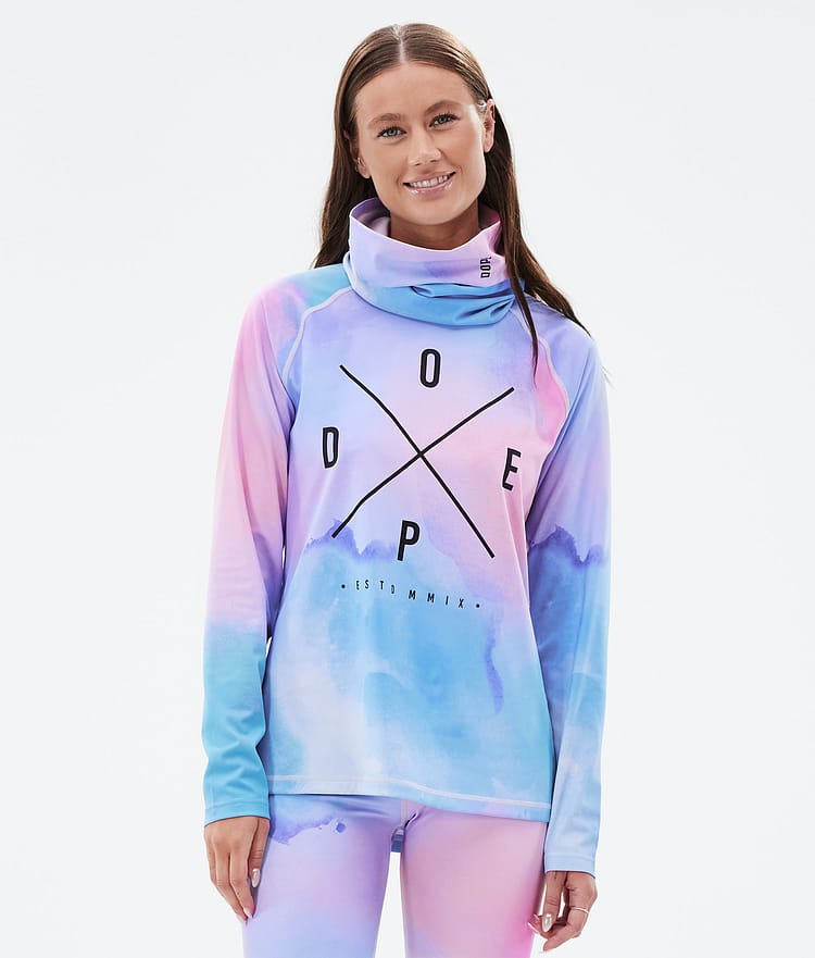 Dope Snuggle W Base Layer Top Women 2X-Up Metal Blue