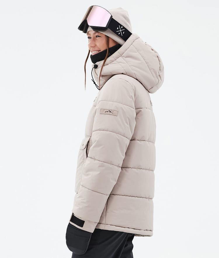 Dope Puffer W Snowboard Jacket Women Soft Pink