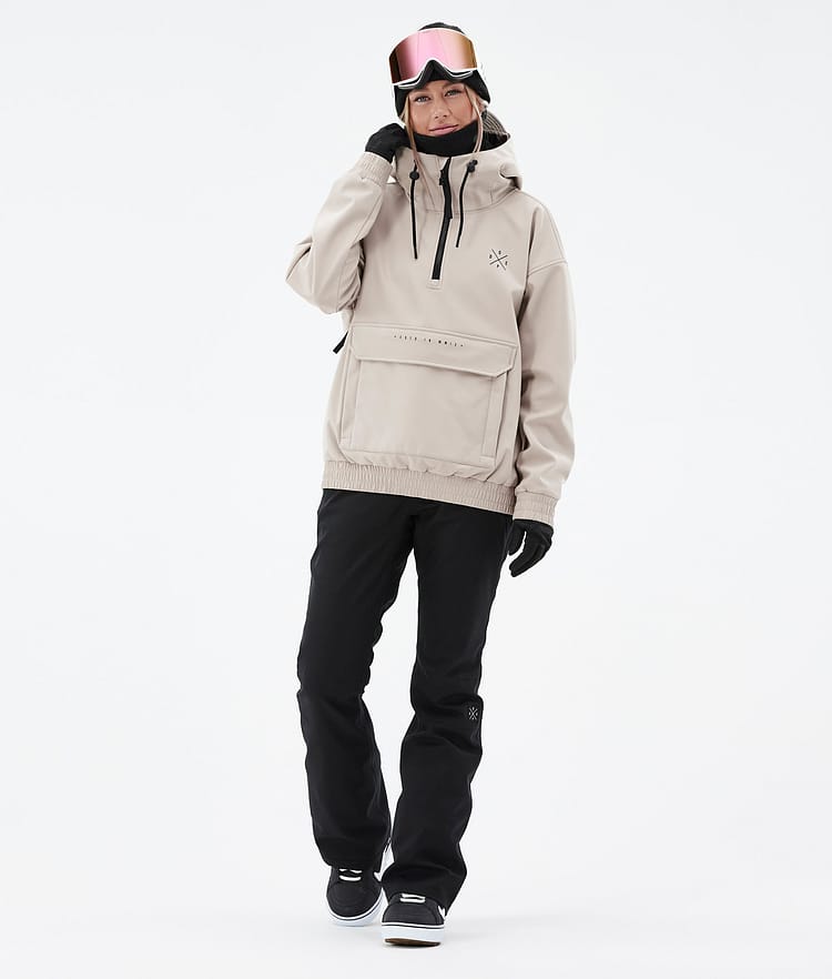 Dope Cyclone W 22 Snowboard Jacket Women Sand