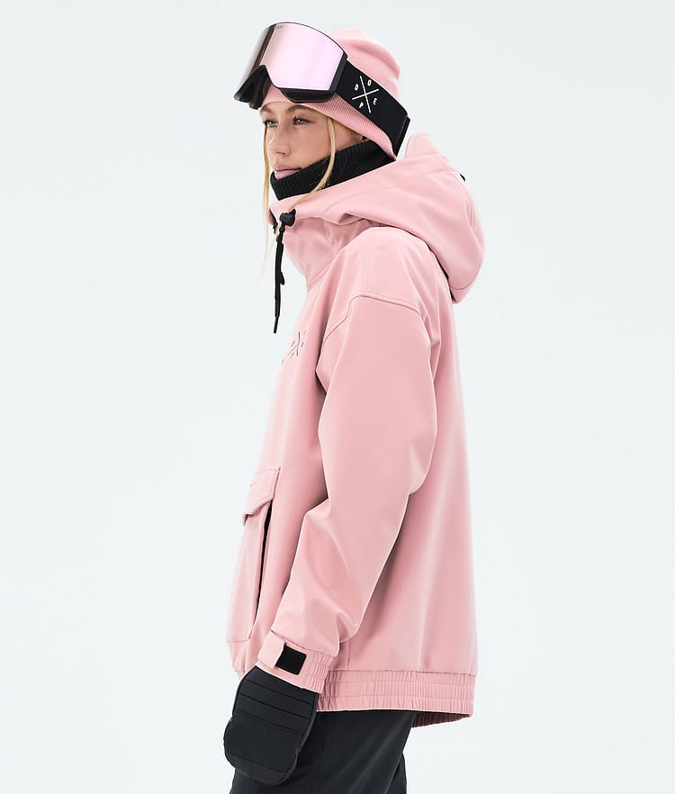 Dope Cyclone W Snowboard Jacket Women Light Grey Renewed