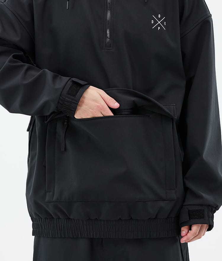 Dope Cyclone Snowboard Jacket Men Black Renewed