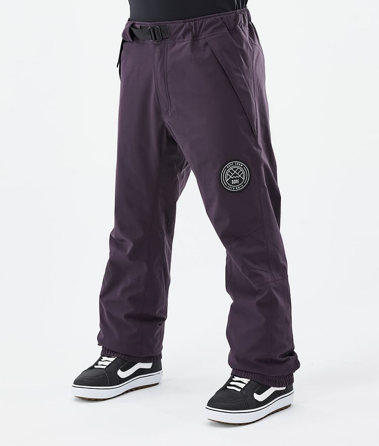 Dope Blizzard 22 Snowboard Pants Men Dark Lilac Renewed
