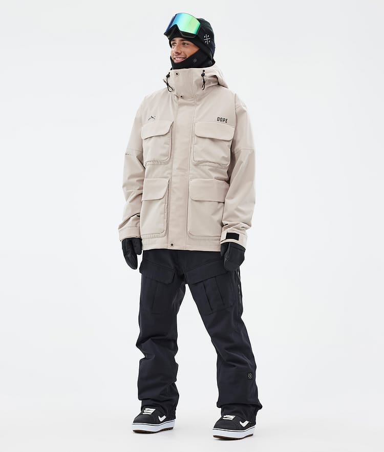 Dope Zenith Snowboard Jacket Men Sand Renewed