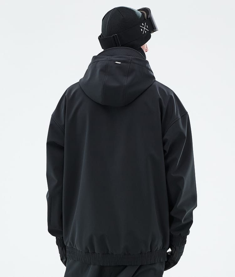 Dope Cyclone Snowboard Jacket Men Black Renewed