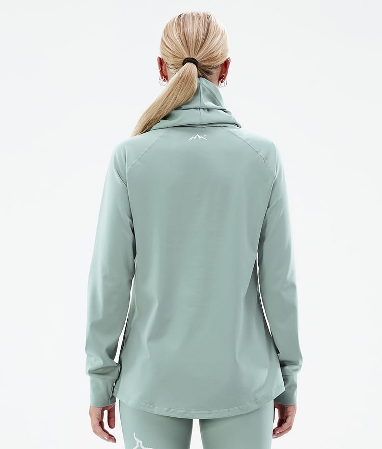 Dope Snuggle W 22 Base Layer Top Women 2X-Up Faded Green