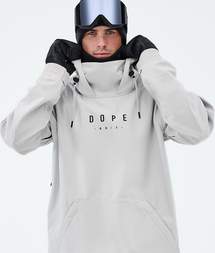 Dope Yeti Ski Jacket Men Aphex Light Grey