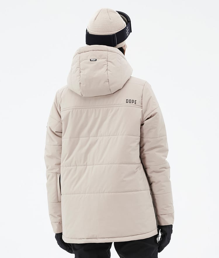 Dope Puffer W 23 Ski Jacket Women Sand