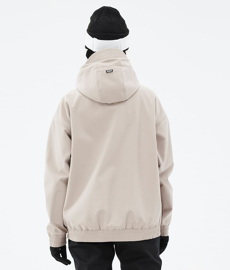 Dope Cyclone W 22 Snowboard Jacket Women Sand