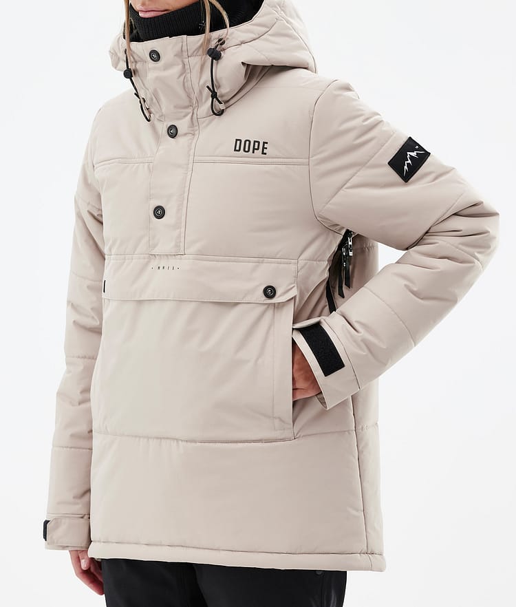 Dope Puffer W 23 Ski Jacket Women Sand