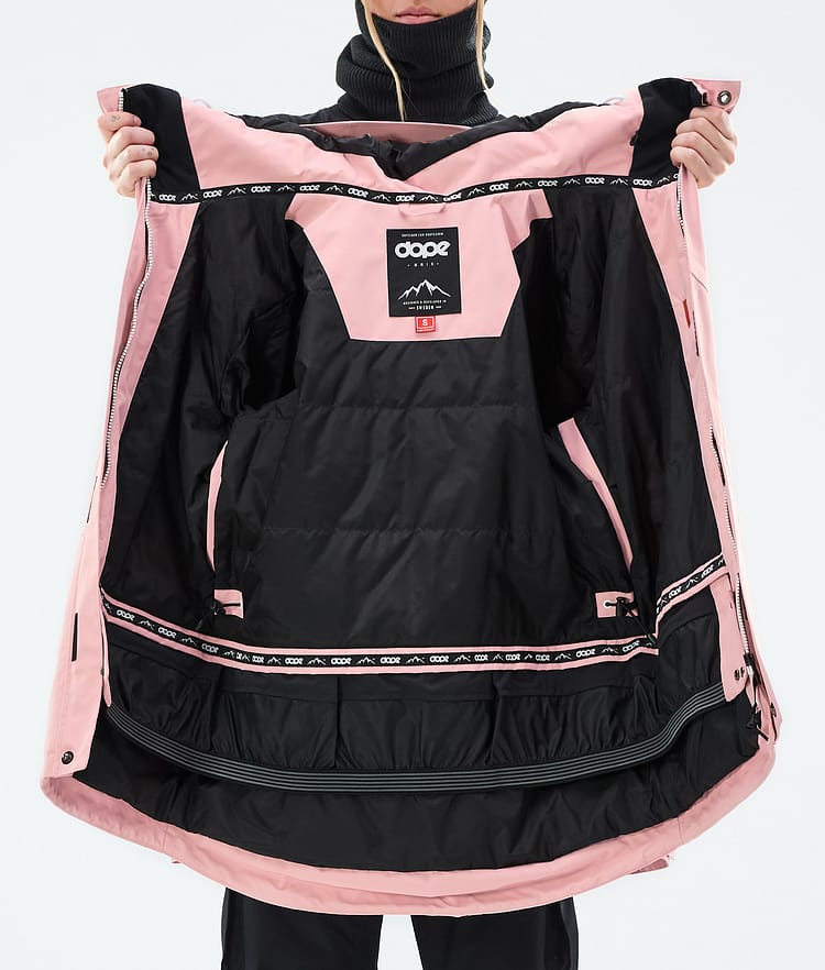 Dope Adept W Snowboard Jacket Women Soft Pink Renewed