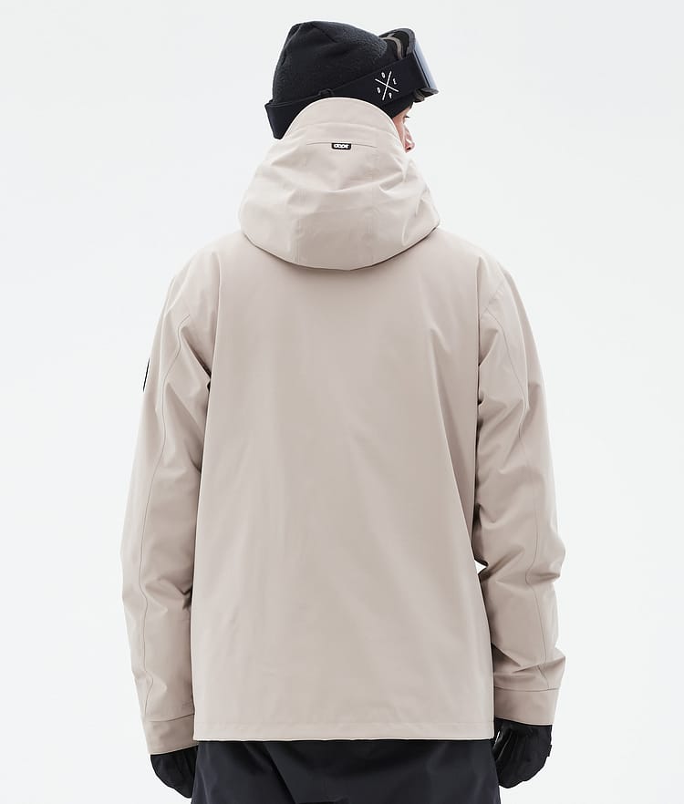Dope Blizzard Full Zip Snowboard Jacket Men Olive Green Renewed
