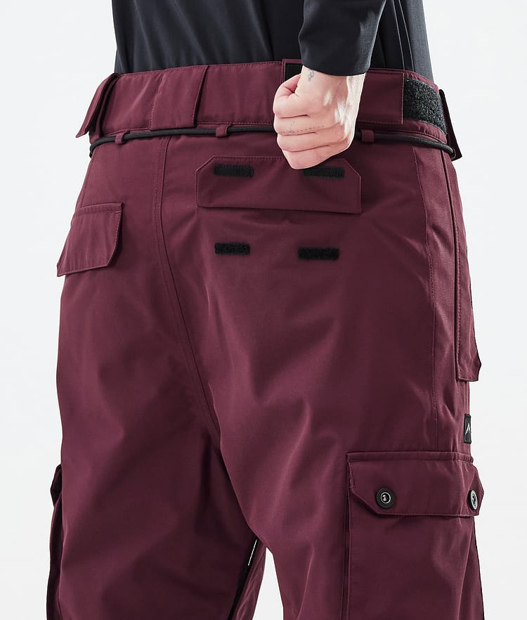Dope Iconic W Snowboard Pants Women Scribble Purple
