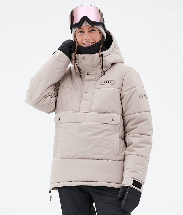 Dope Puffer W Snowboard Jacket Women Soft Pink Renewed