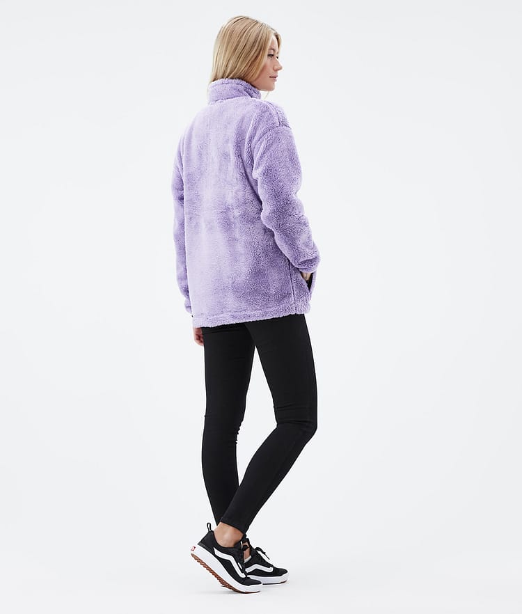 Dope Pile W 22 Fleece Sweater Women Faded Violet Renewed