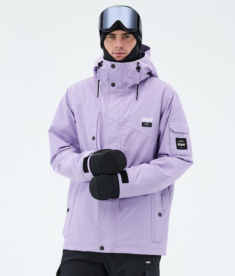 Dope Adept Snowboard Jacket Men Whitish Renewed