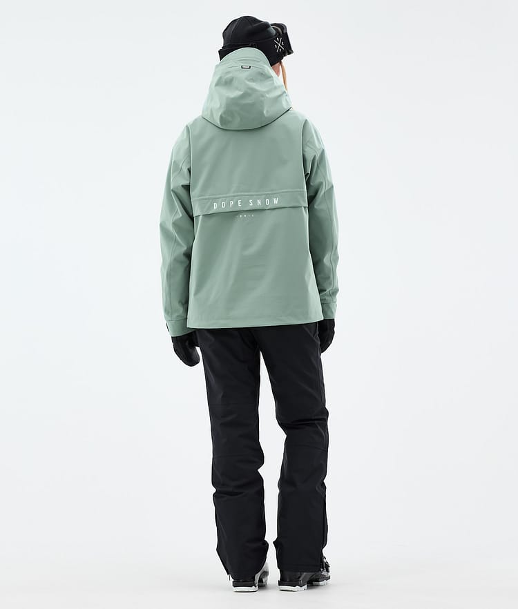 Dope Legacy W Ski Jacket Women Faded Green