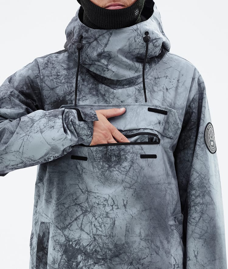 Dope Blizzard Snowboard Jacket Men Whitish