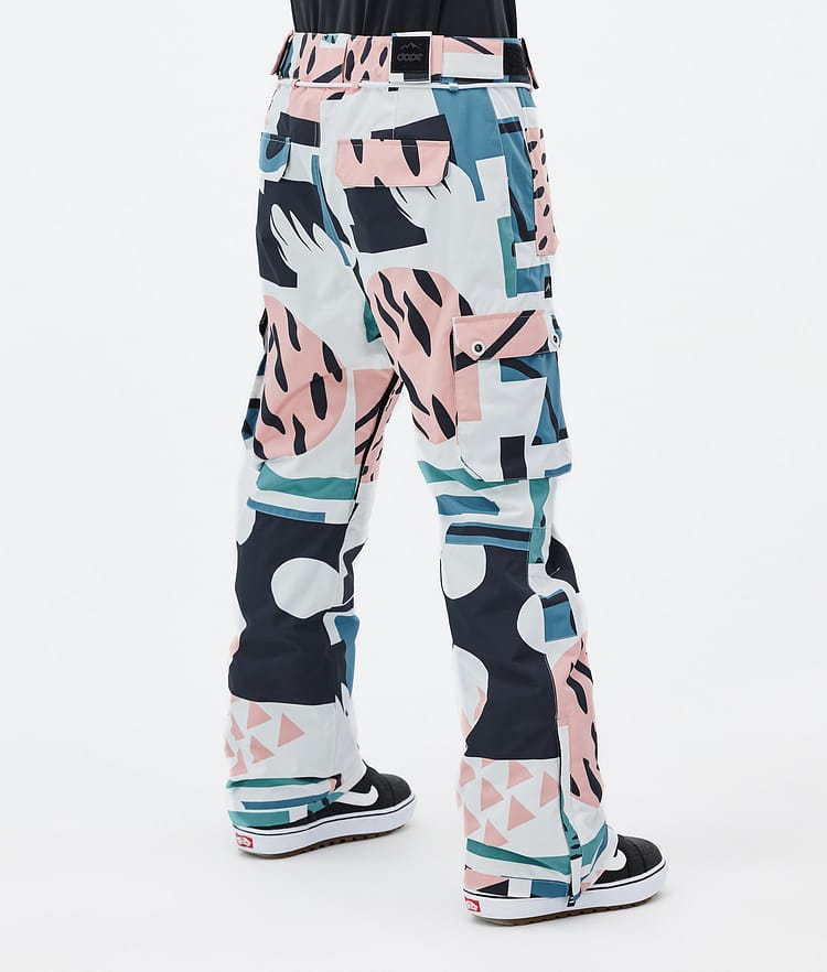 Dope Iconic W Snowboard Pants Women Scribble Purple