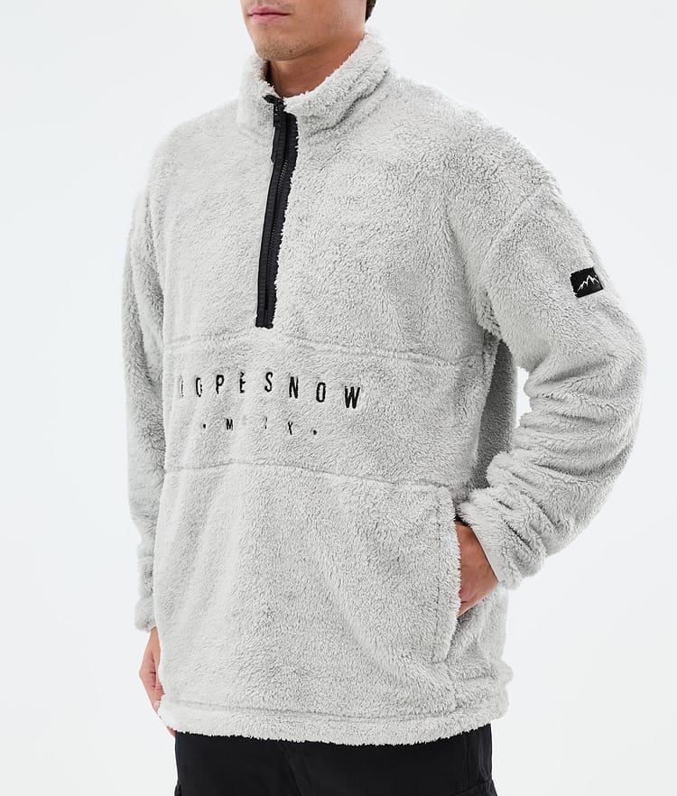 Dope Pile Fleece Sweater Men Cobalt Blue Renewed