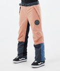 Dope Blizzard Track W Snowboard Pants Women Faded Peach/Blue Steel/Black/Metal Blue